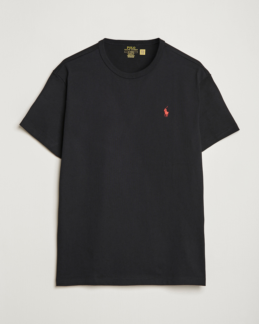Homme | T-shirts | Polo Ralph Lauren | Heavyweight Crew Neck T-Shirt Black