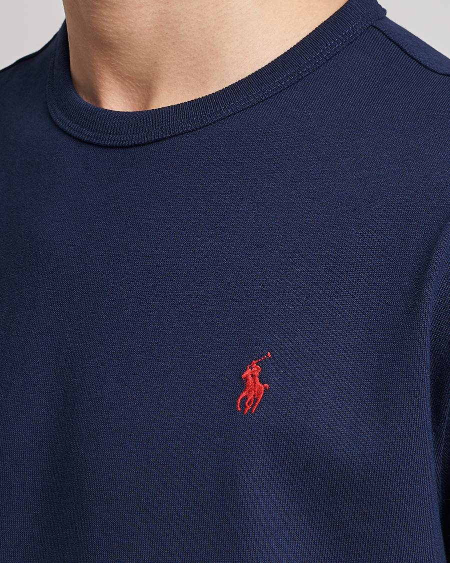 Homme | T-shirts | Polo Ralph Lauren | Heavyweight Crew Neck T-Shirt Newport Navy
