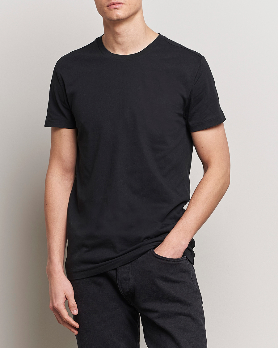 Homme | T-shirts | Polo Ralph Lauren | 3-Pack Crew Neck T-Shirt White/Black/Andover Heather