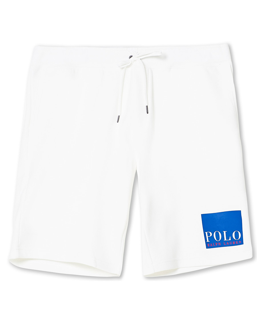 Homme | Shorts | Polo Ralph Lauren | Box Logo Sweatshorts White