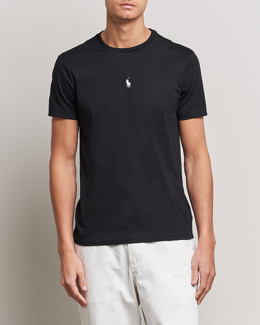 Homme | T-shirts | Polo Ralph Lauren | Chest Crew Neck Tee Black