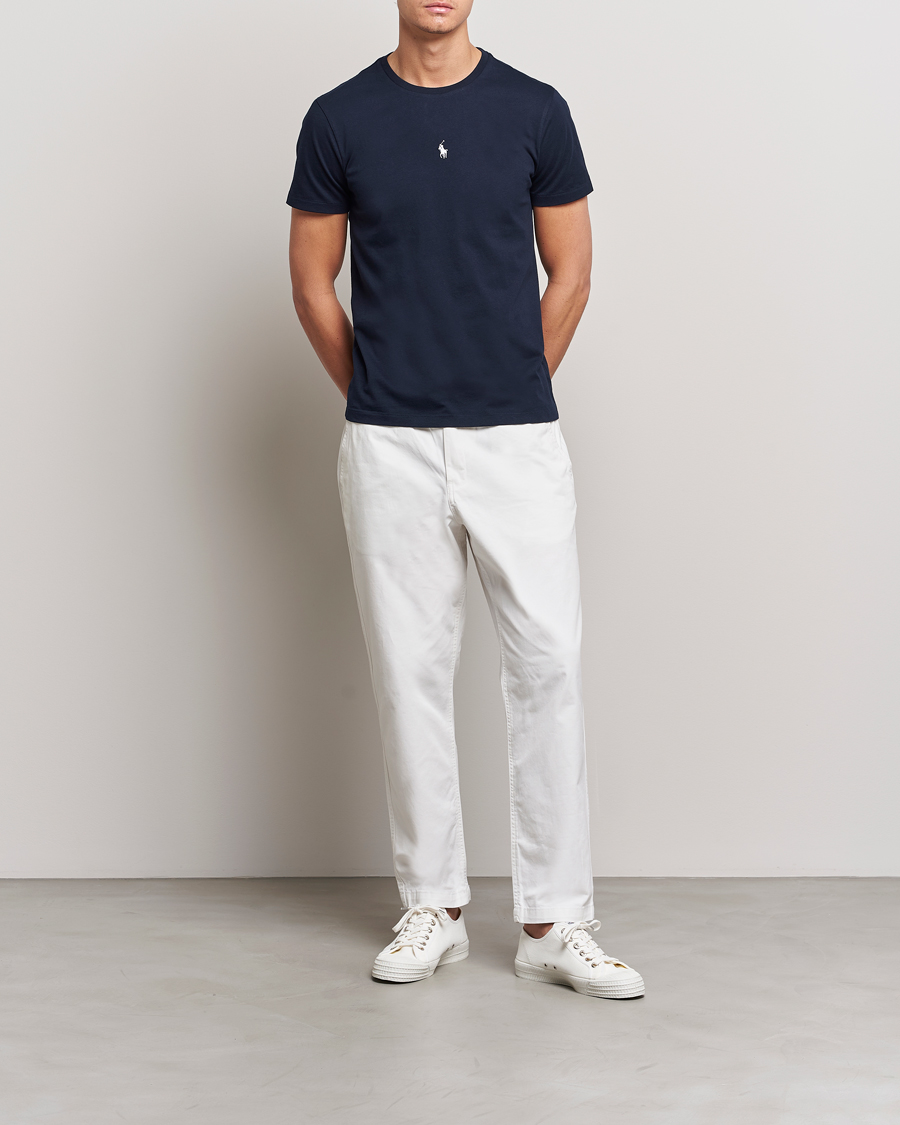 Homme | T-shirts | Polo Ralph Lauren | Chest Crew Neck Tee Aviator Navy