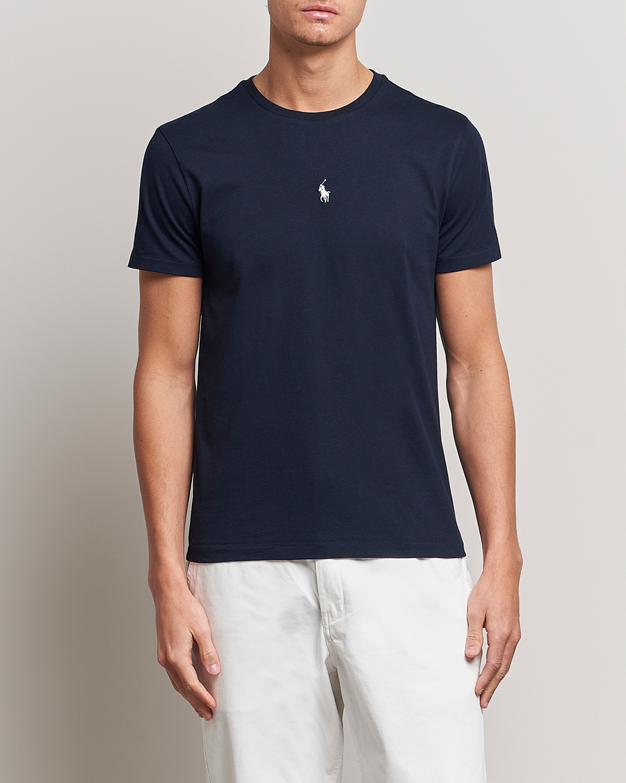 Homme | T-shirts | Polo Ralph Lauren | Chest Crew Neck Tee Aviator Navy