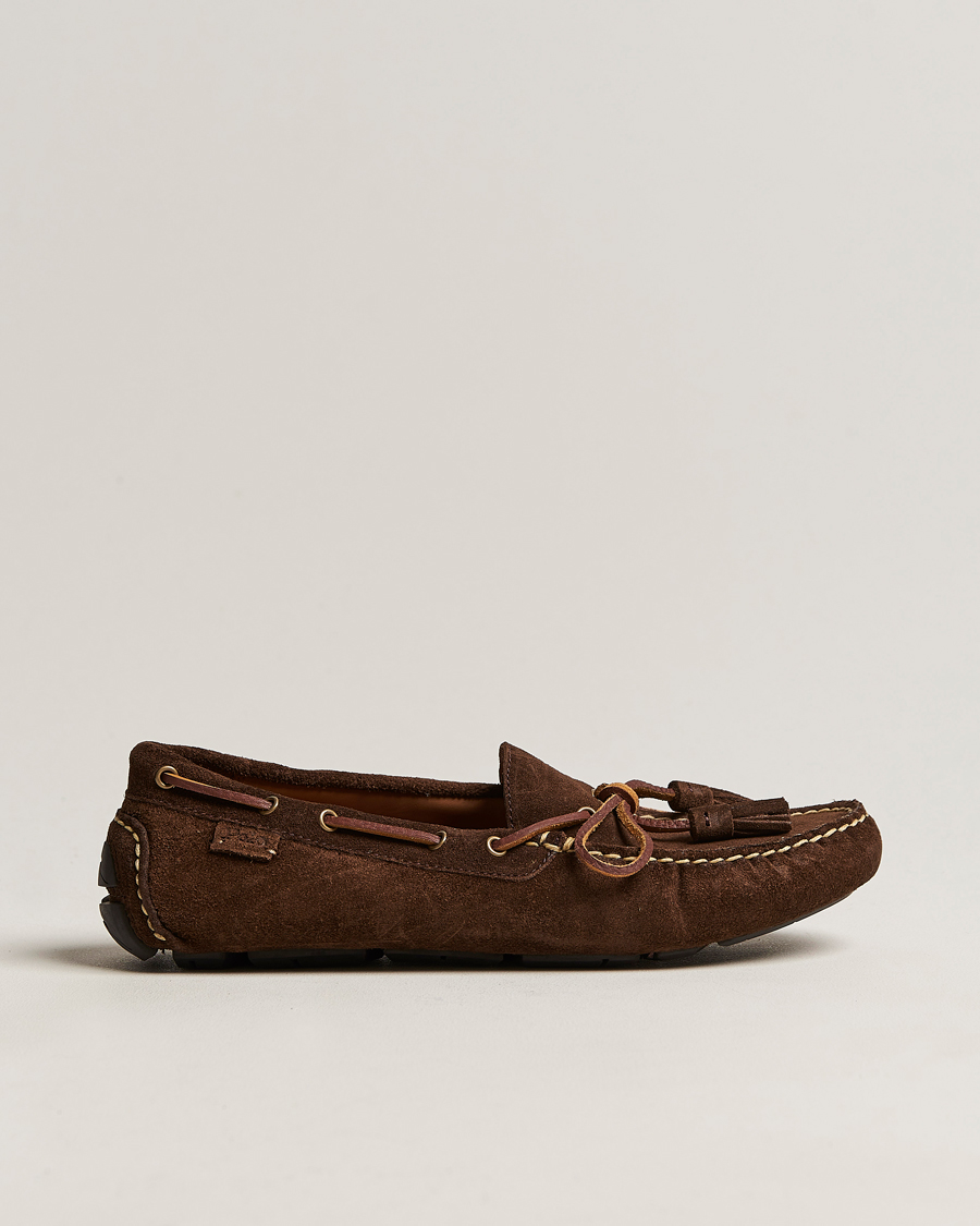 Homme | Polo Ralph Lauren Anders Suede Driving Shoe Chocolate Brown | Polo Ralph Lauren | Anders Suede Driving Shoe Chocolate Brown