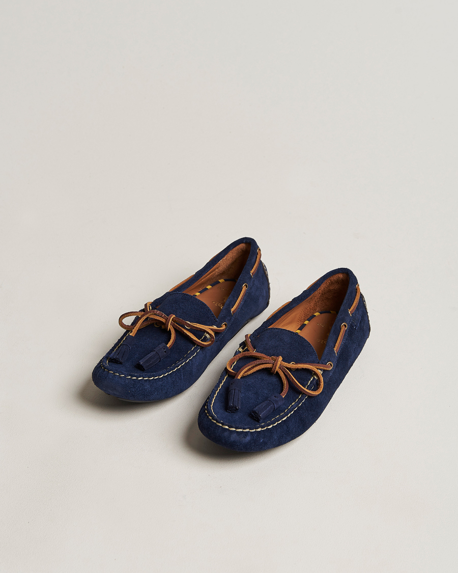 Homme | Polo Ralph Lauren Anders Suede Driving Shoe Navy | Polo Ralph Lauren | Anders Suede Driving Shoe Navy