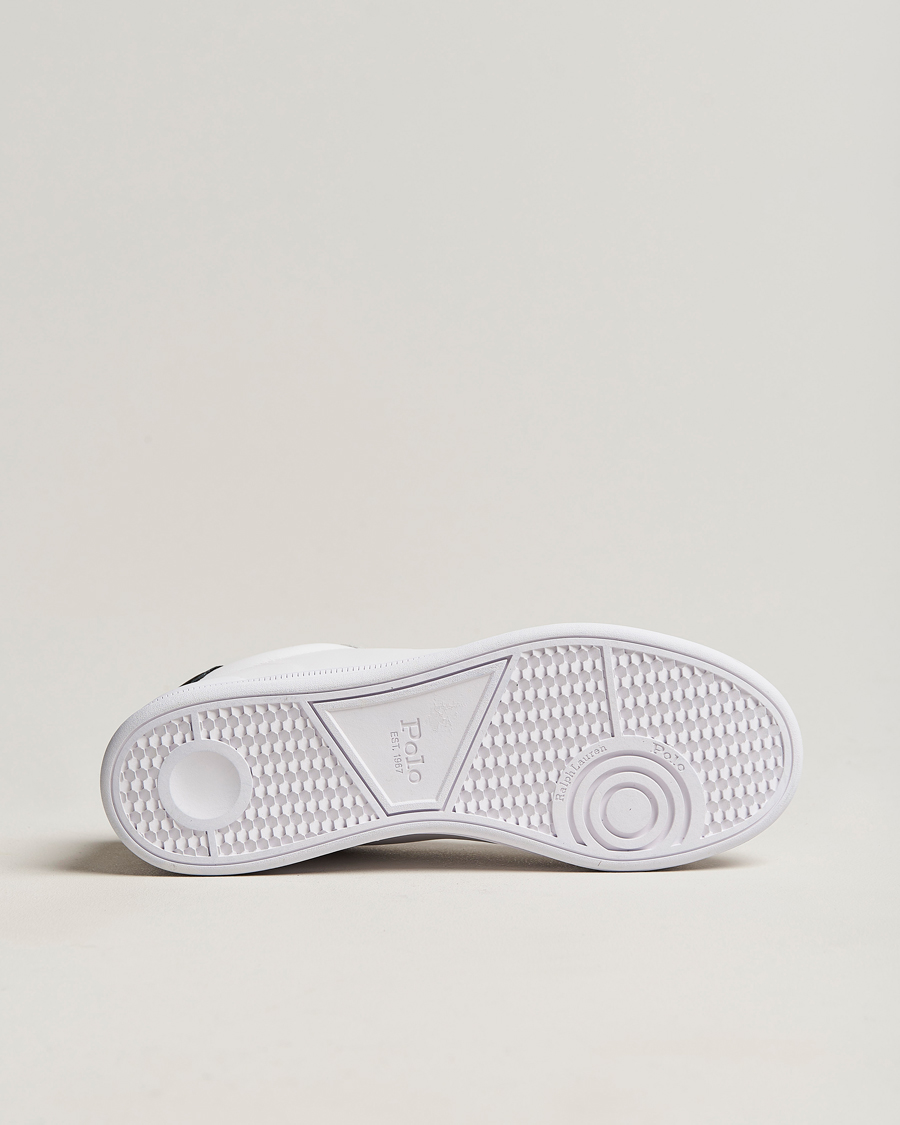 Homme | Baskets | Polo Ralph Lauren | Heritage Court Sneaker White/Black