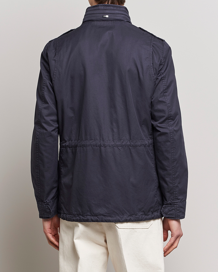 Homme | Manteaux Et Vestes | Herno | Cotton Field Jacket Navy