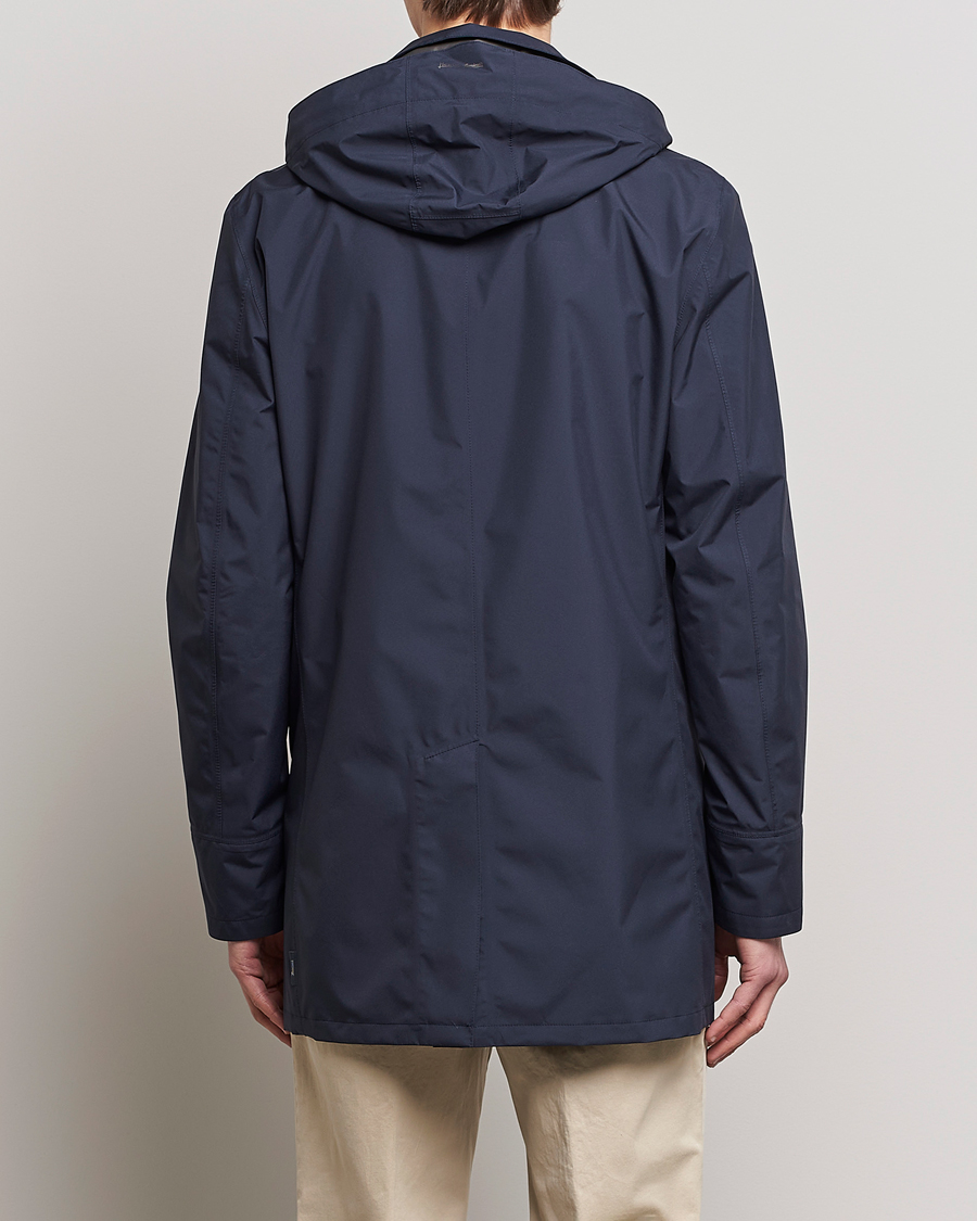 Homme | Manteaux Et Vestes | Herno | Laminar Waterproof Coat Navy