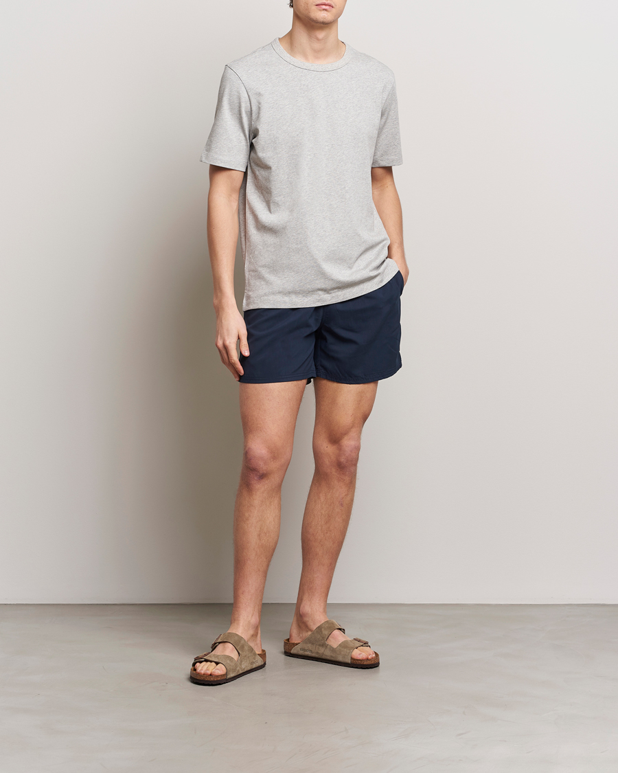 Homme | Maillots De Bain | Bread & Boxers | Swimshorts Navy Blue