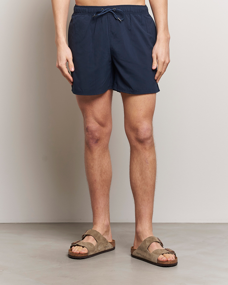 Homme | Maillots De Bain | Bread & Boxers | Swimshorts Navy Blue