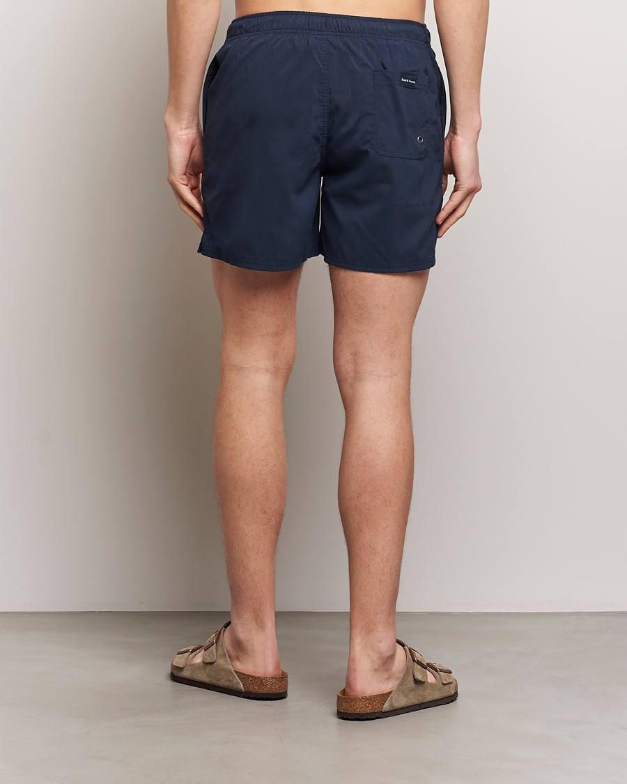 Homme | Maillots De Bain | Bread & Boxers | Swimshorts Navy Blue