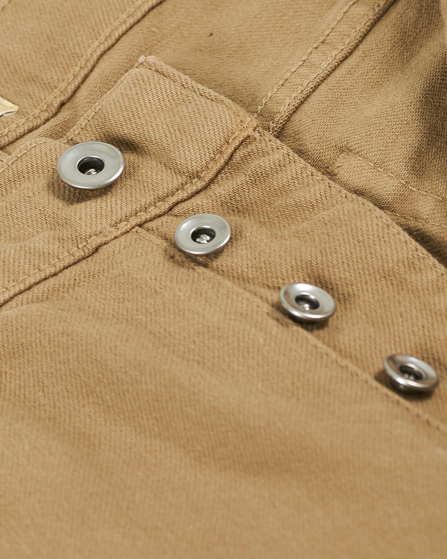 Homme | Jeans | C.O.F. Studio | M7 Tapered Organic Cotton Stretch Jeans Khaki Beige