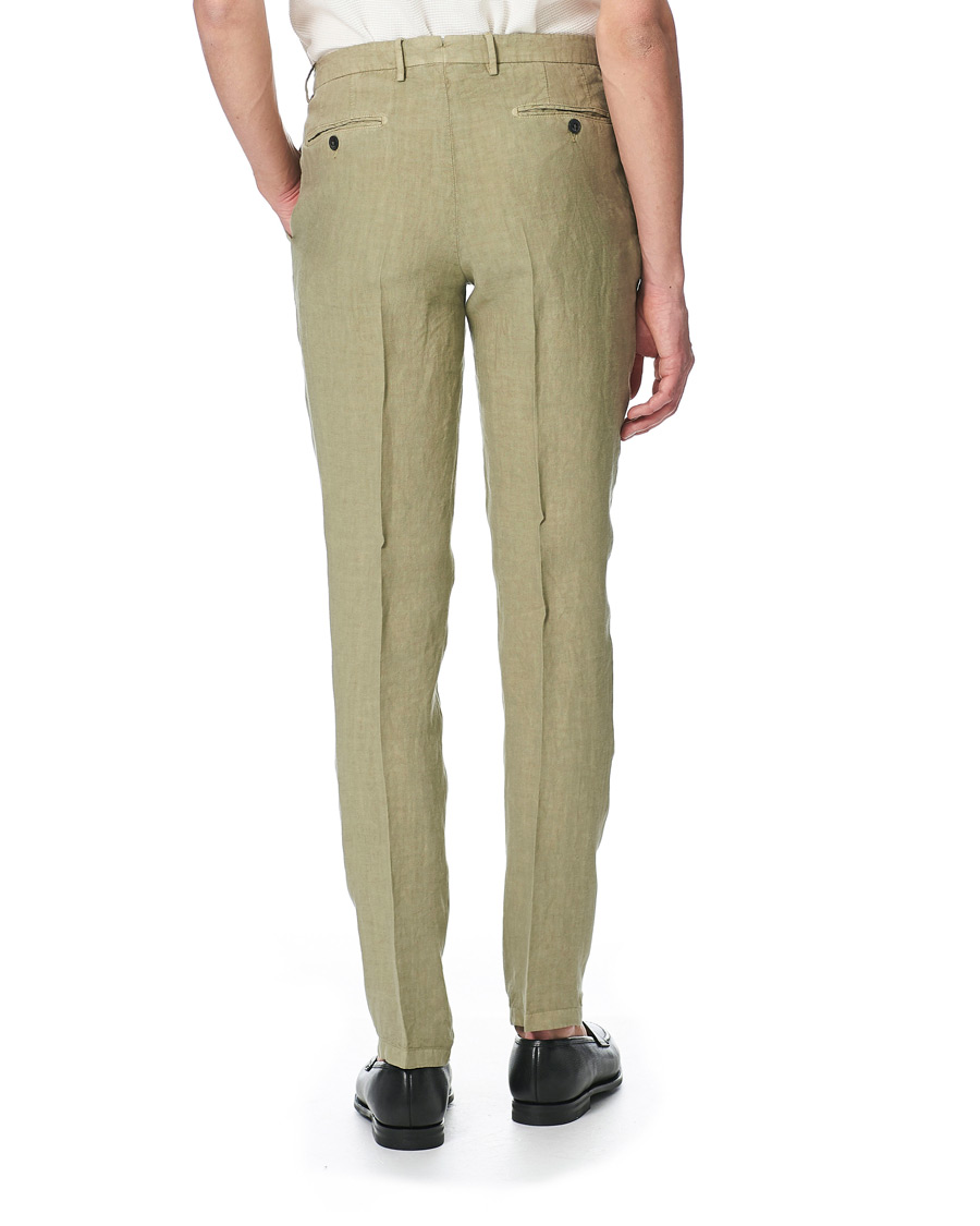 Homme | Costumes | Boglioli | K Jacket Patch Pocket Linen Suit Sage Green