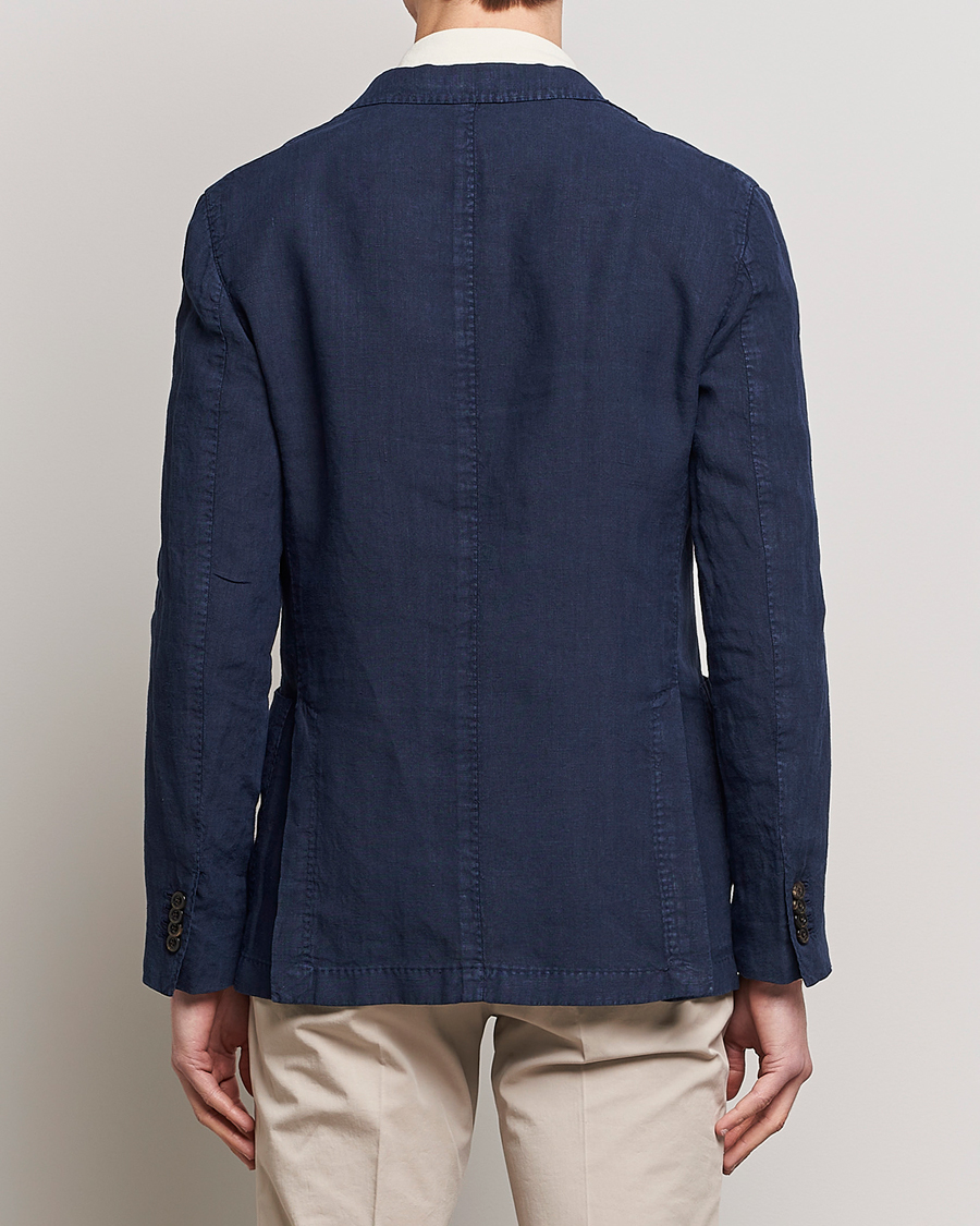 Homme | Blazers | Boglioli | K Jacket Linen Blazer Navy