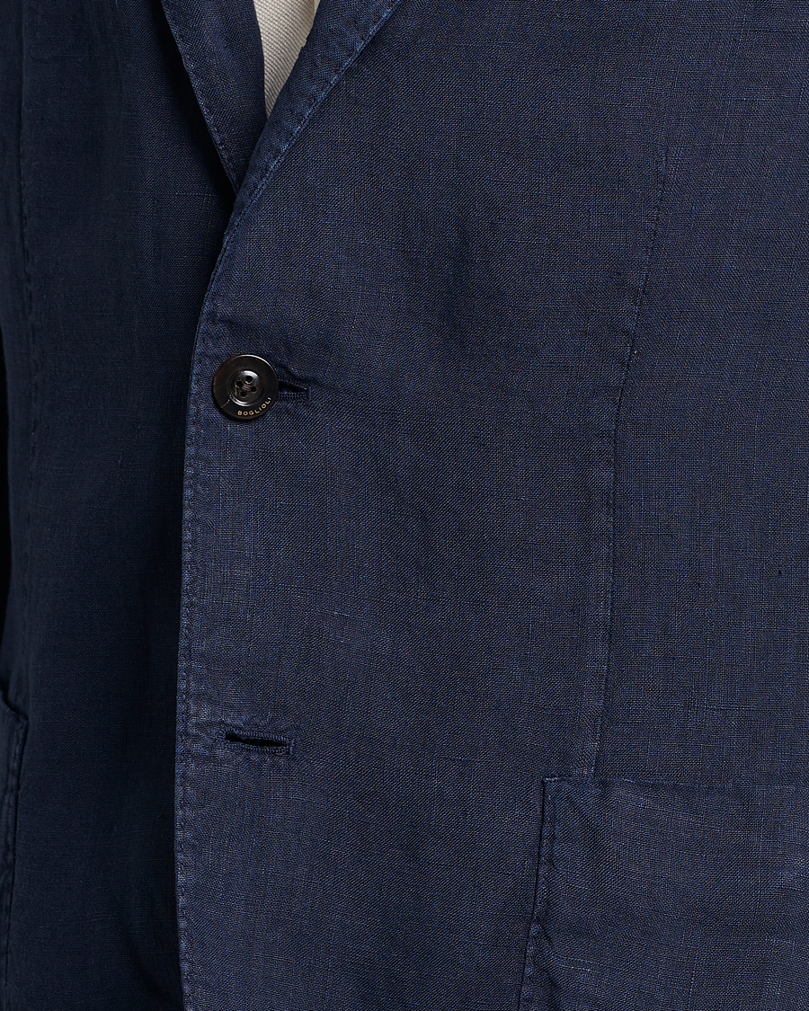 Homme | Blazers | Boglioli | K Jacket Linen Blazer Navy
