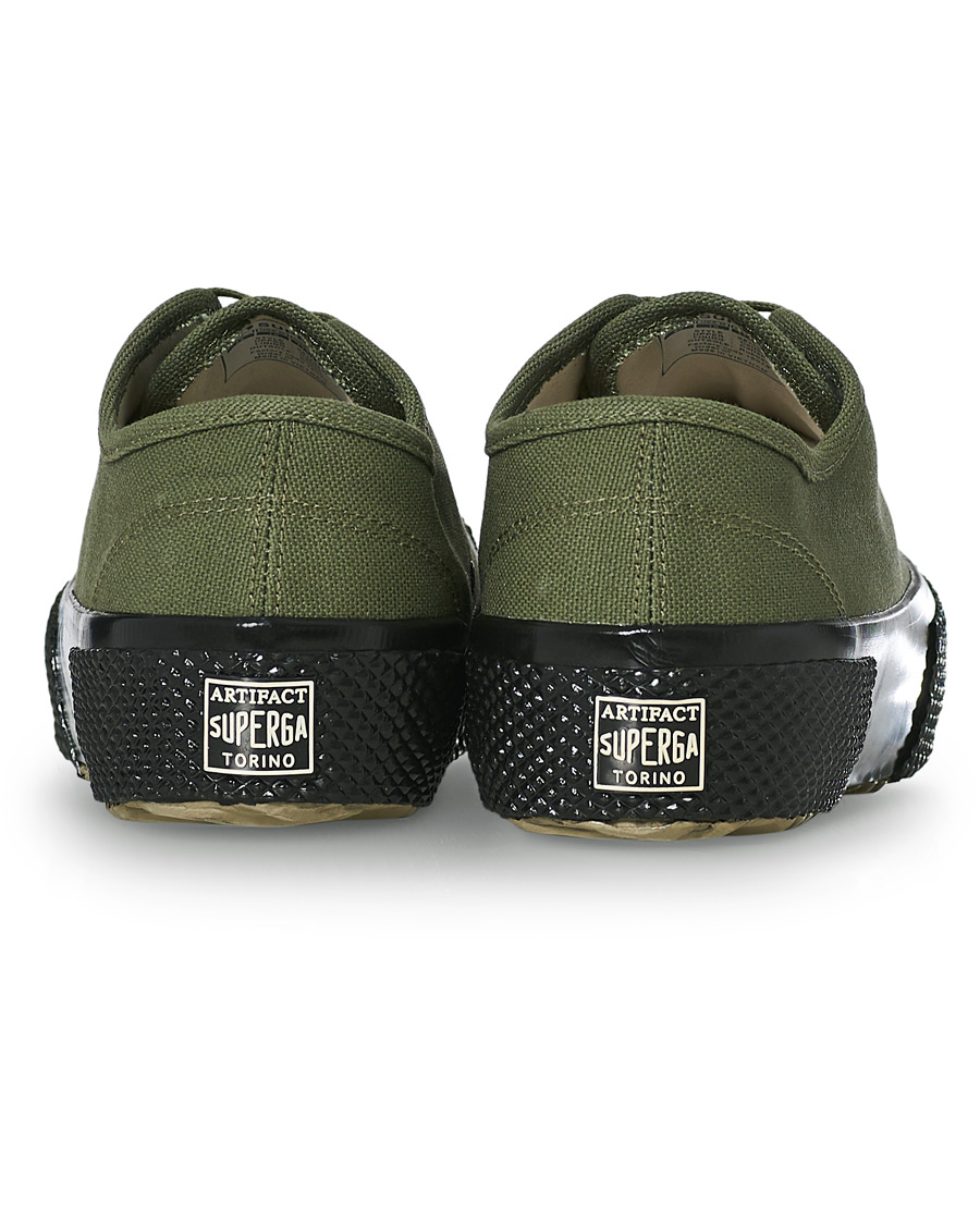 Homme | Superga Artifact MS Japanese Canvas Sneaker Military Green | Superga | Artifact MS Japanese Canvas Sneaker Military Green