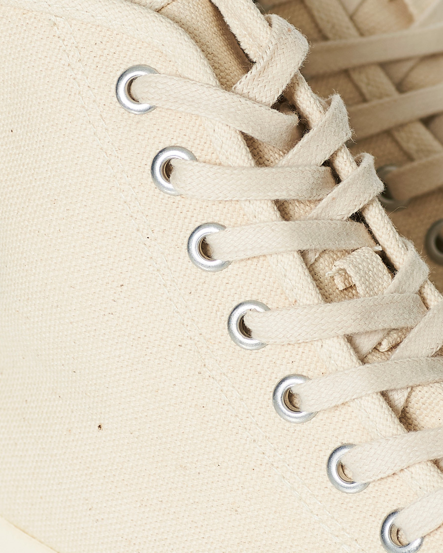 Homme | Superga Artifact MS Japanese Canvas High Sneaker White Mastice | Superga | Artifact MS Japanese Canvas High Sneaker White Mastice