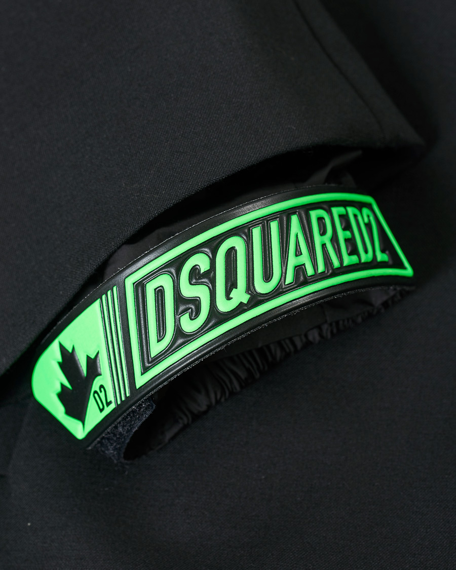 Homme | Manteaux Et Vestes | Dsquared2 | Fluo Sign Bomber Jacket Black