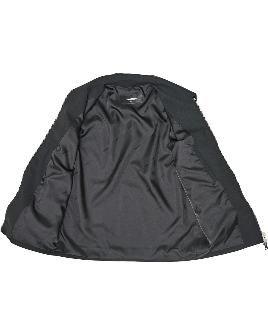 Homme | Manteaux Et Vestes | Dsquared2 | Fluo Sign Bomber Jacket Black