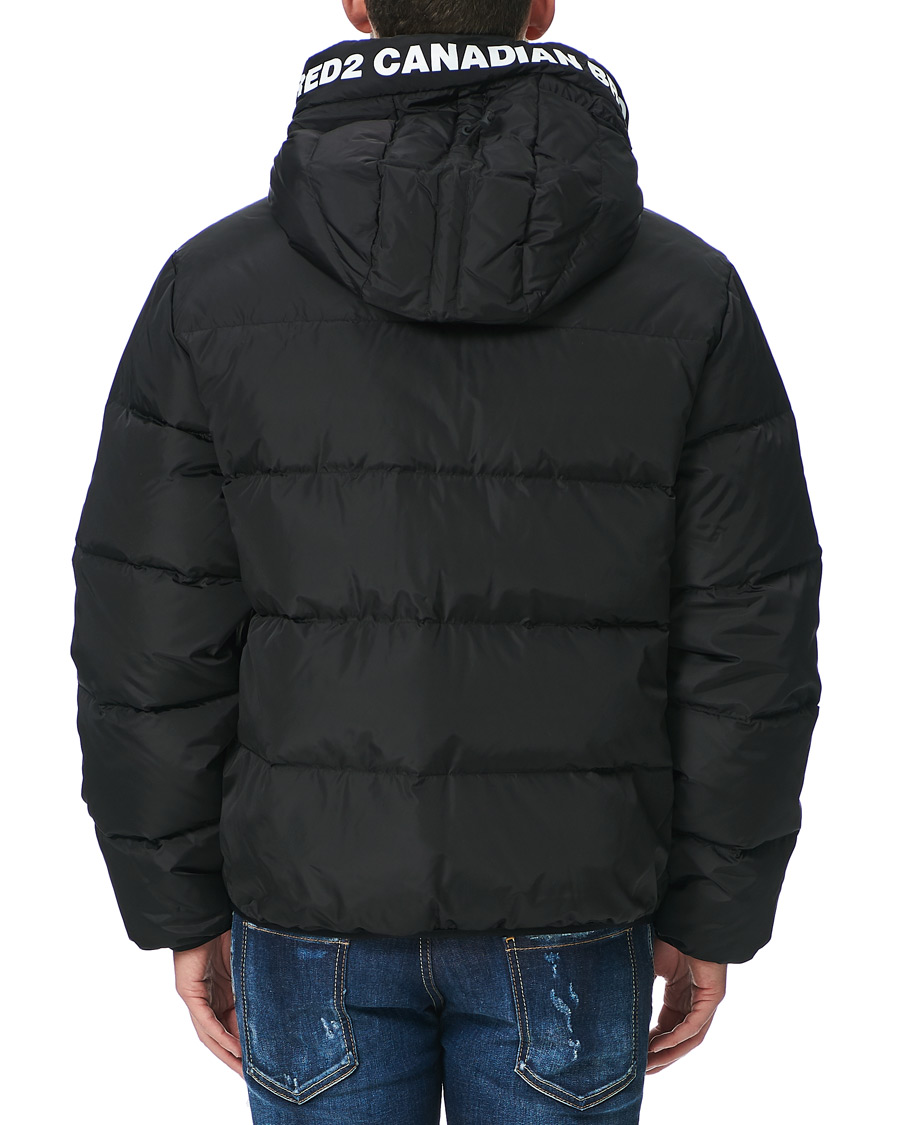 Homme | Manteaux Et Vestes | Dsquared2 | Down Hooded Jacket Black