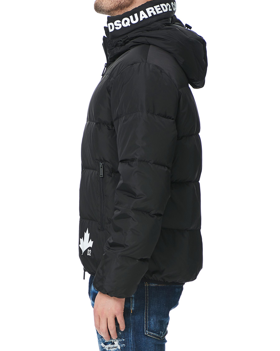Homme | Manteaux Et Vestes | Dsquared2 | Down Hooded Jacket Black