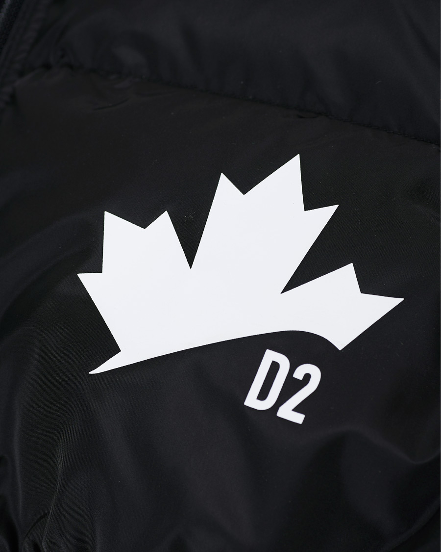 Homme | Manteaux Et Vestes | Dsquared2 | Down Hooded Jacket Black