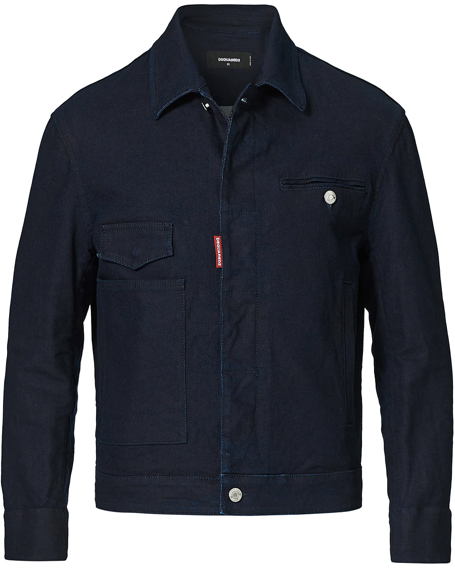 Homme | Manteaux Et Vestes | Dsquared2 | Aviator Jacket Blue