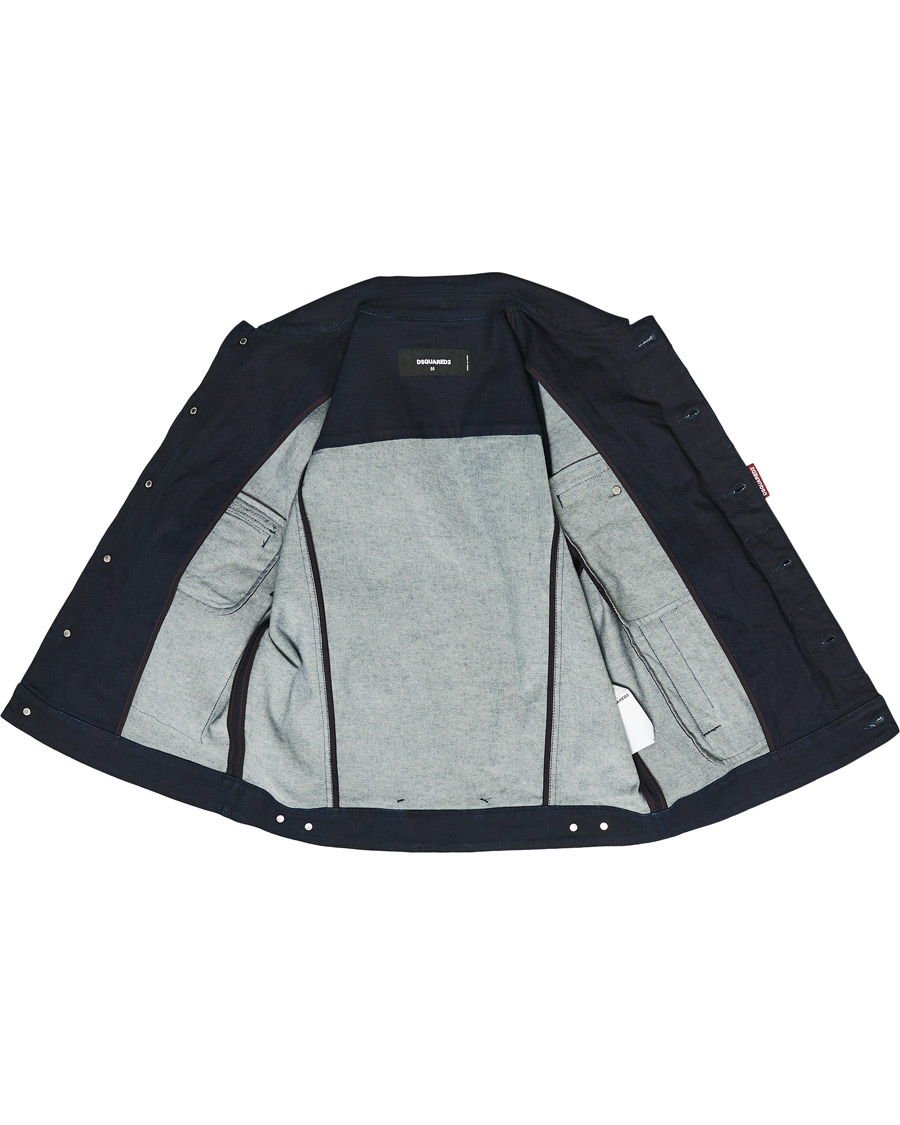Homme | Manteaux Et Vestes | Dsquared2 | Aviator Jacket Blue