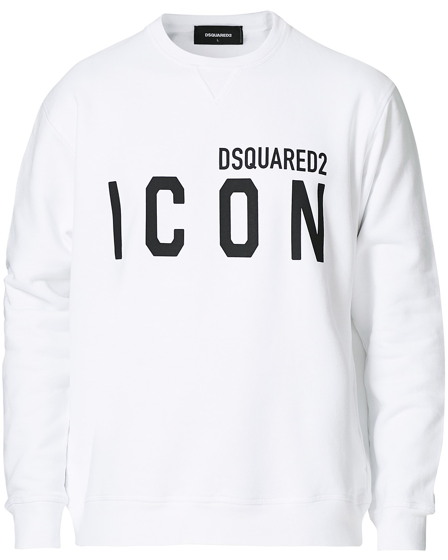 Homme | Pulls Et Tricots | Dsquared2 | Icon Sweatshirt White