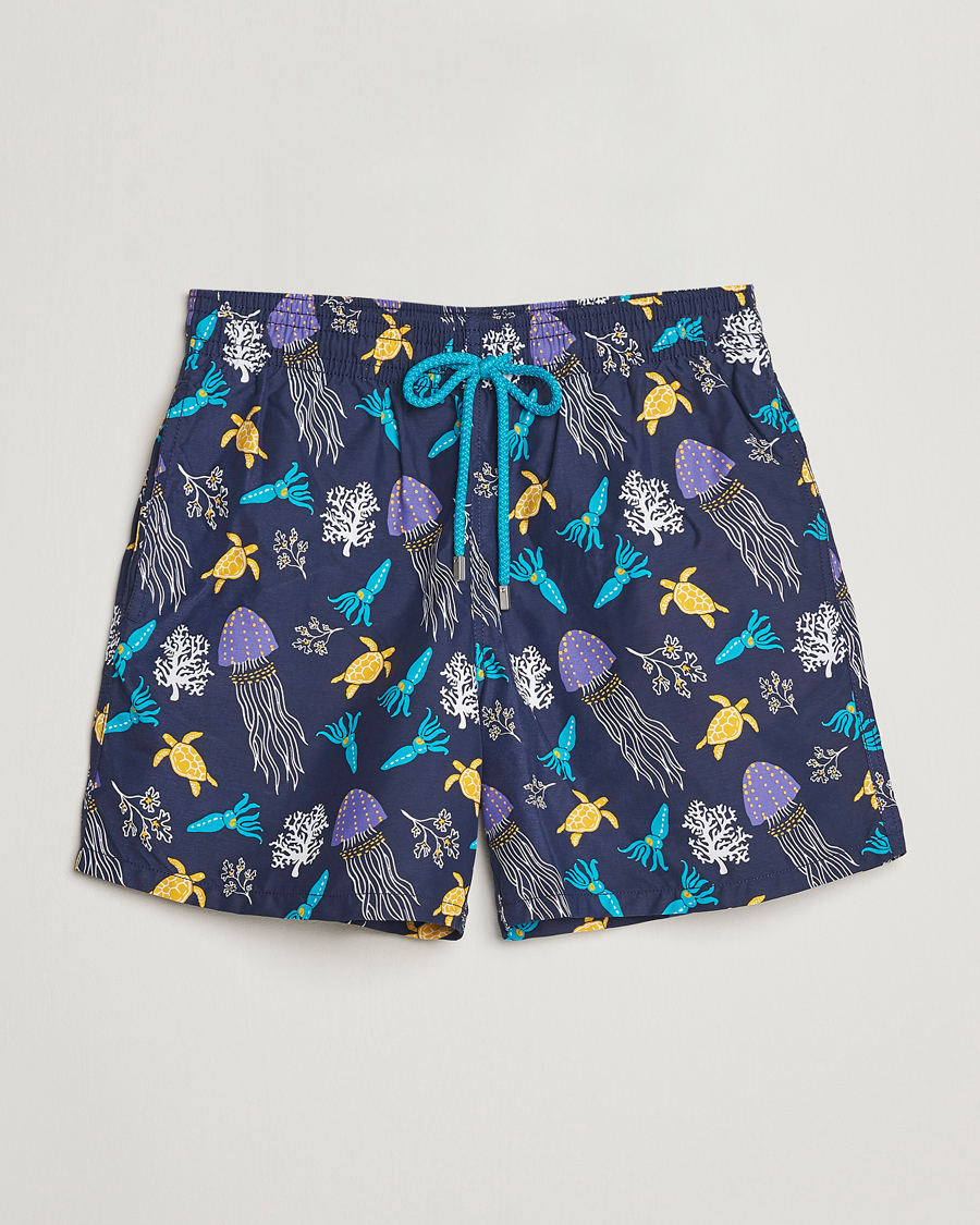 Homme | Maillots De Bain | Vilebrequin | Moorea Swim Shorts Navy Blue