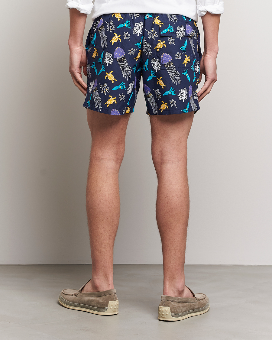 Homme | Maillots De Bain | Vilebrequin | Moorea Swim Shorts Navy Blue