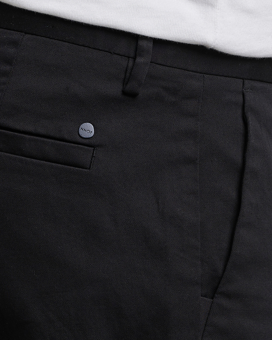 Homme | Pantalons | NN07 | Theo Regular Fit Stretch Chinos Black