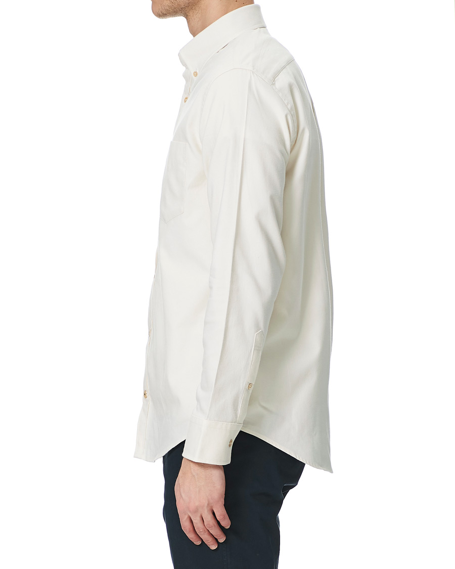 Homme | Chemises | NN07 | Levon Oxford/Cashmere Shirt Egg White
