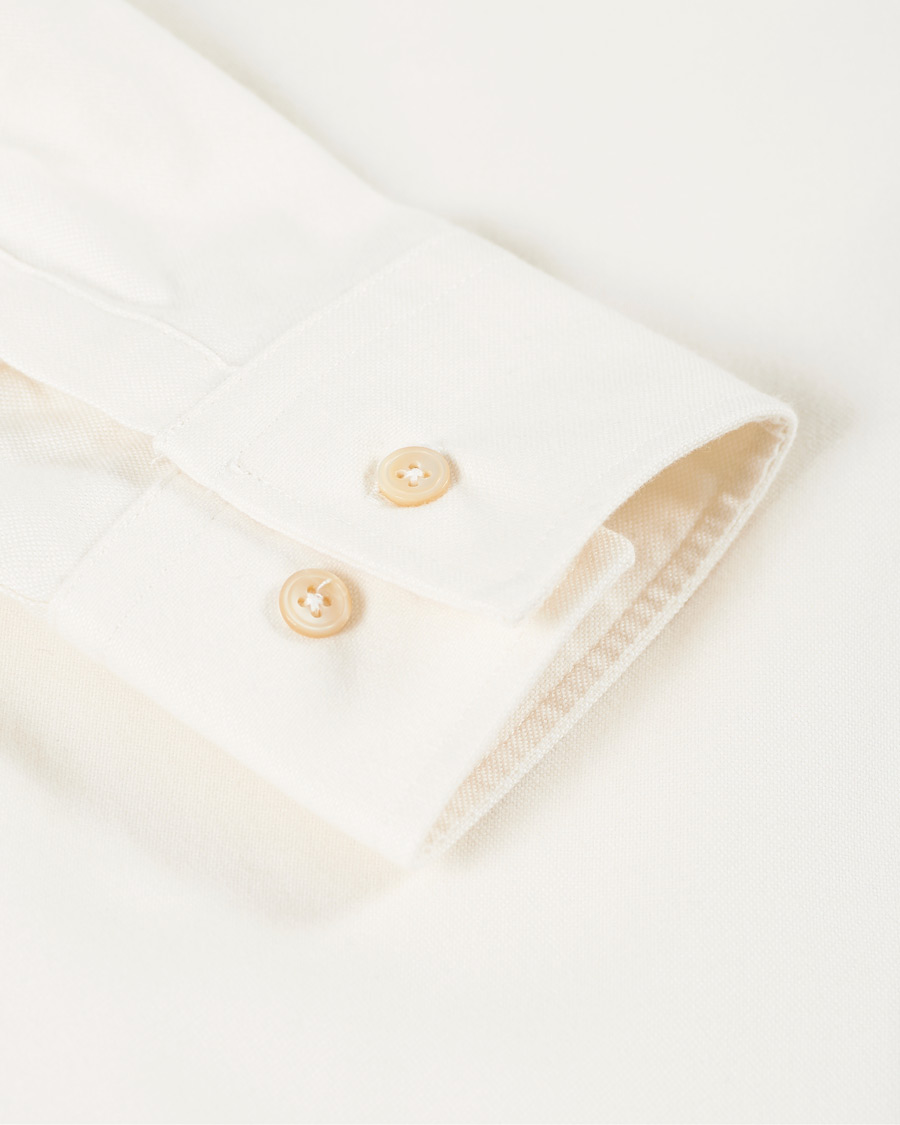 Homme | Chemises | NN07 | Levon Oxford/Cashmere Shirt Egg White
