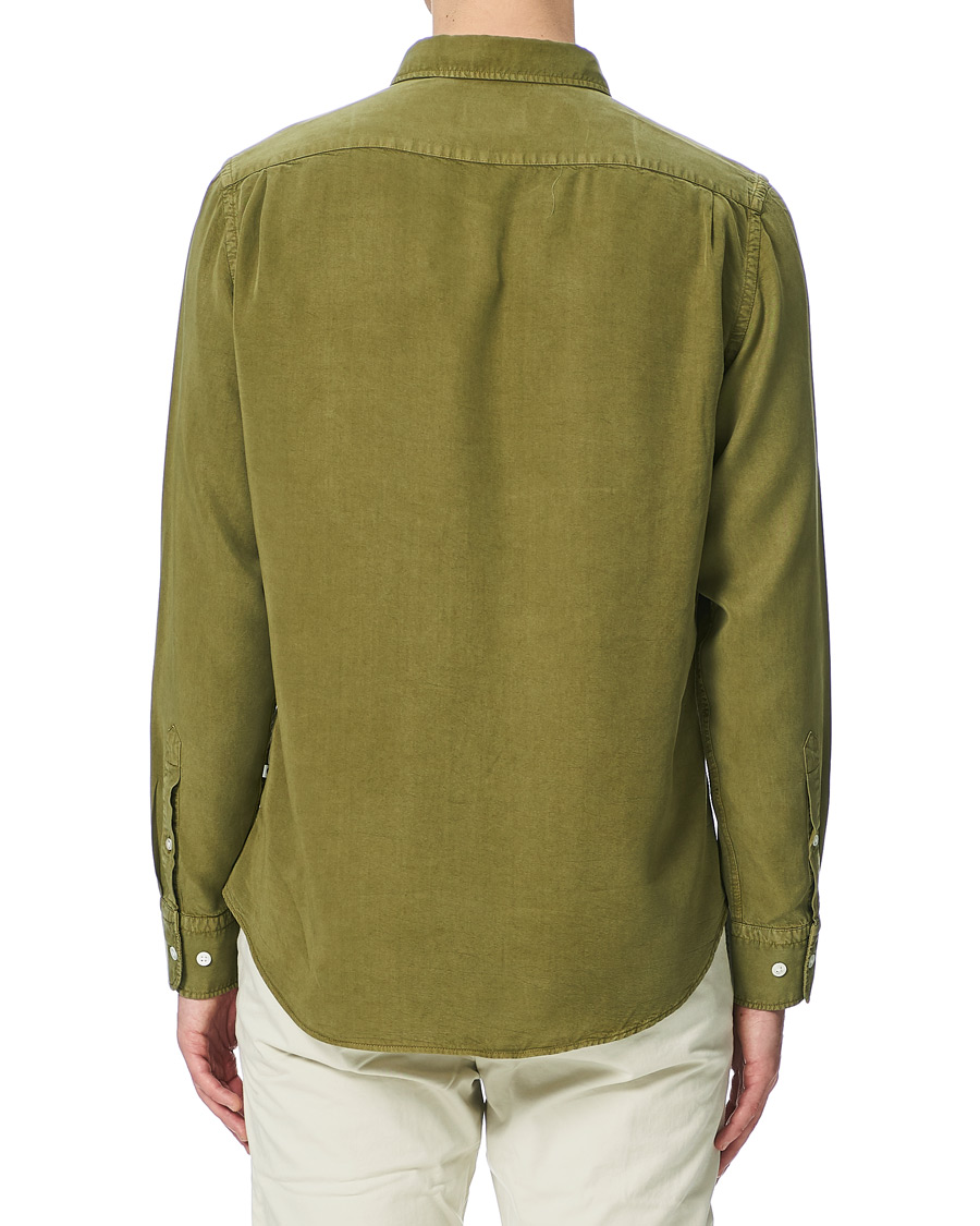 Homme | Chemises | NN07 | Manza Tencel Shirt Green