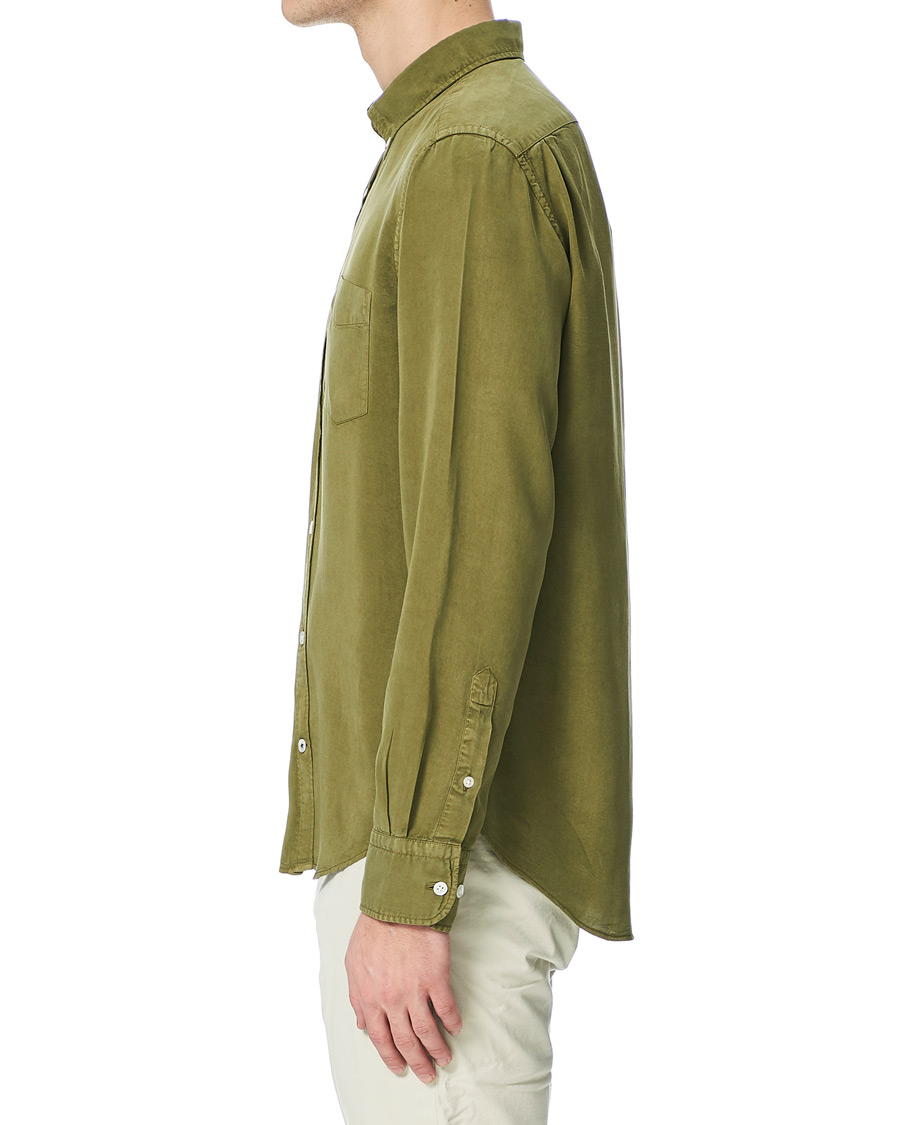 Homme | Chemises | NN07 | Manza Tencel Shirt Green