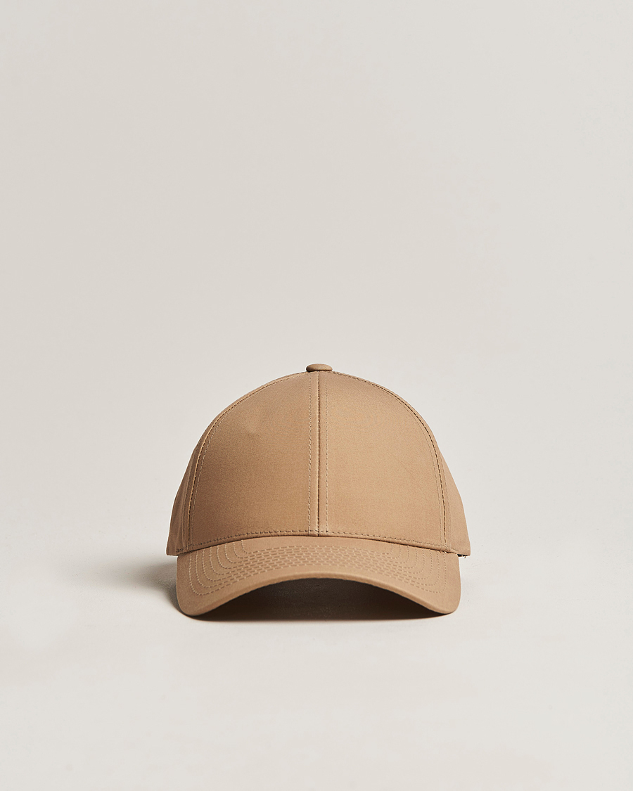 Homme | Bobs Et Casquettes | Varsity Headwear | Cotton Baseball Cap Sand Beige