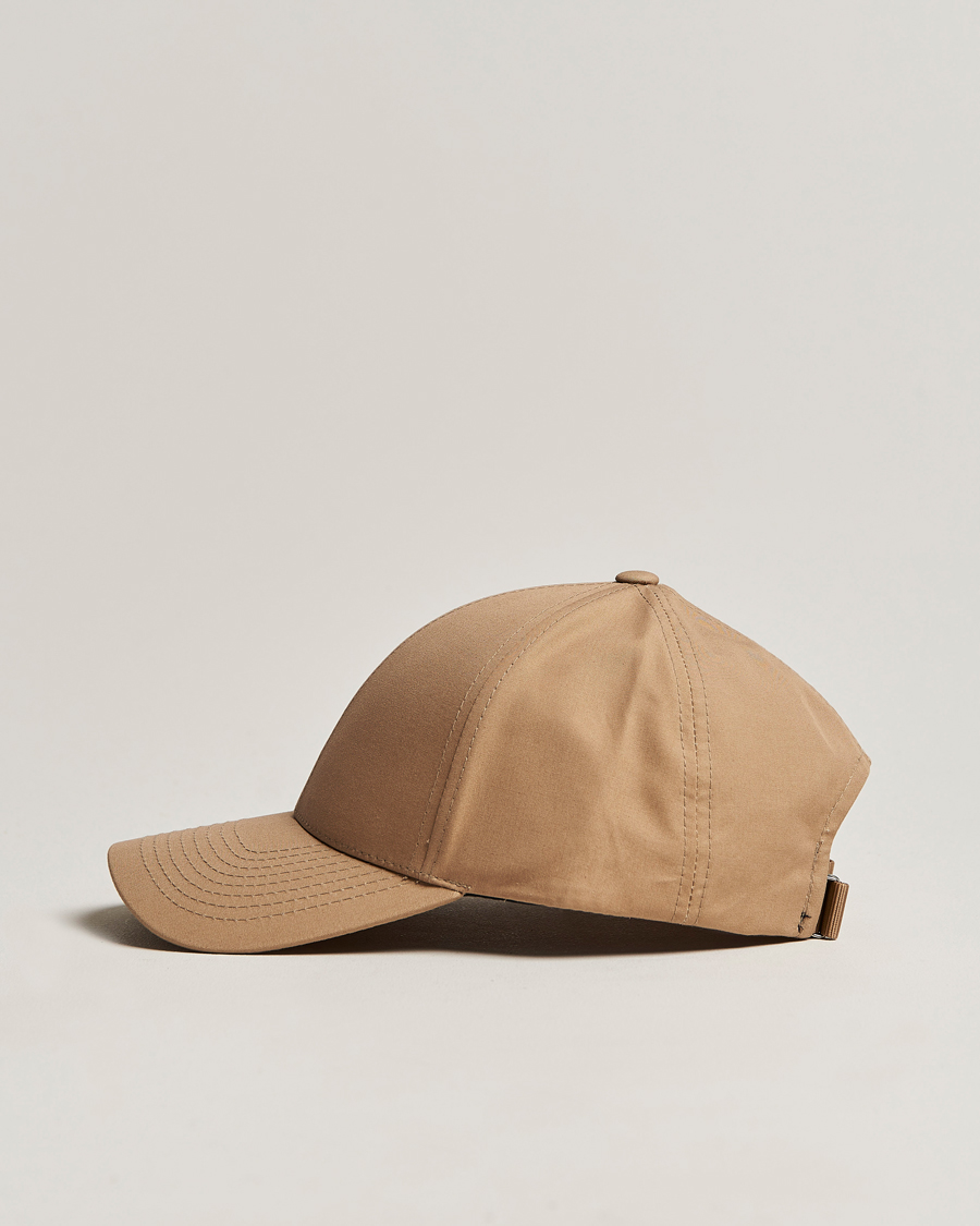 Homme | Bobs Et Casquettes | Varsity Headwear | Cotton Baseball Cap Sand Beige