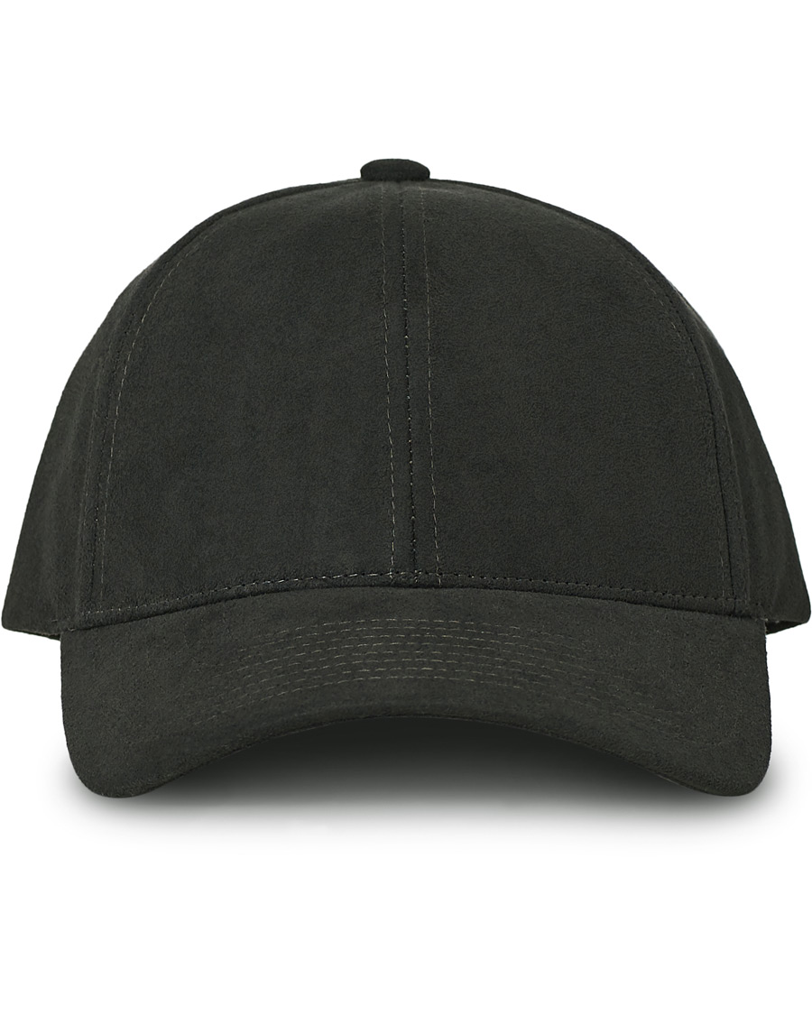 Homme | Varsity Headwear Alcantara Baseball Cap Anthracite Grey | Varsity Headwear | Alcantara Baseball Cap Anthracite Grey