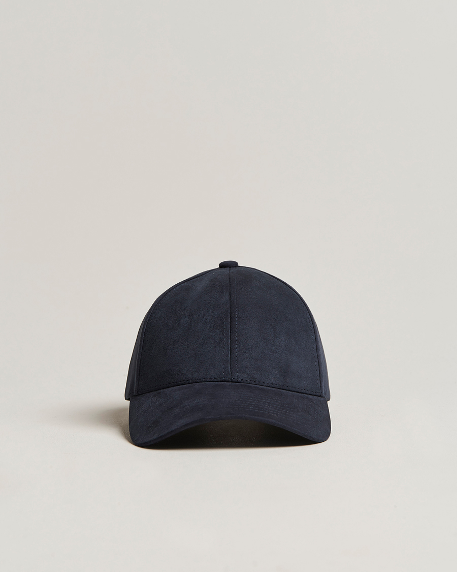 Homme | Varsity Headwear Alcantara Baseball Cap Space Blue | Varsity Headwear | Alcantara Baseball Cap Space Blue