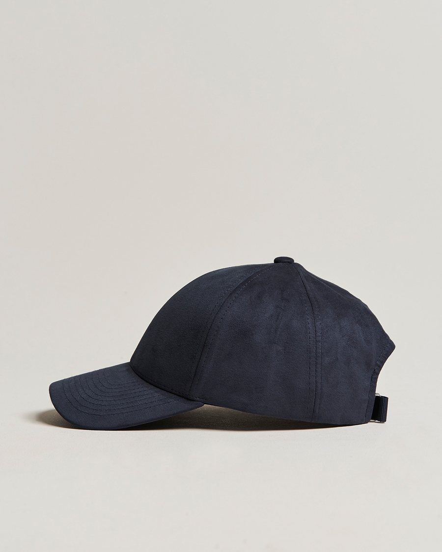 Homme | Varsity Headwear Alcantara Baseball Cap Space Blue | Varsity Headwear | Alcantara Baseball Cap Space Blue