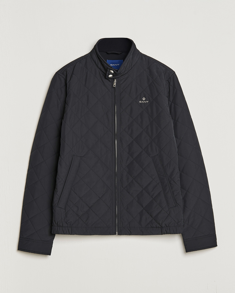 Homme | Manteaux Et Vestes | Gant | The Quilted Windcheater Black
