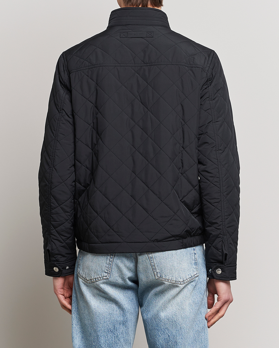 Homme | Manteaux Et Vestes | Gant | The Quilted Windcheater Black