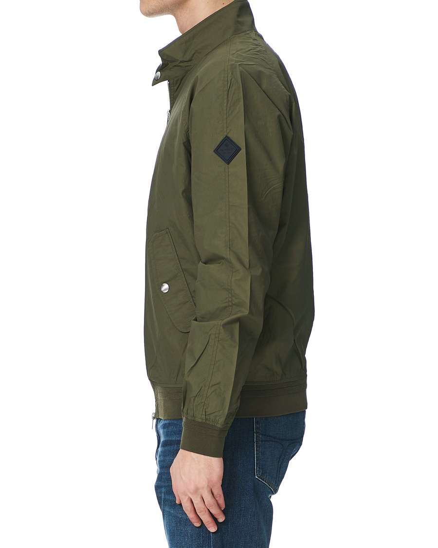Homme | Manteaux Et Vestes | GANT | Nylon Harrington Jacket Dark Leaf