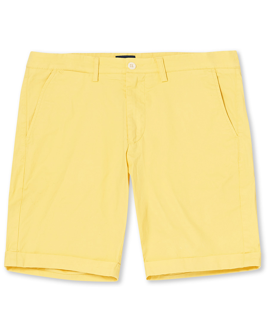 Homme | Shorts | GANT | Regular Sunbleached Shorts Brimstone Yellow