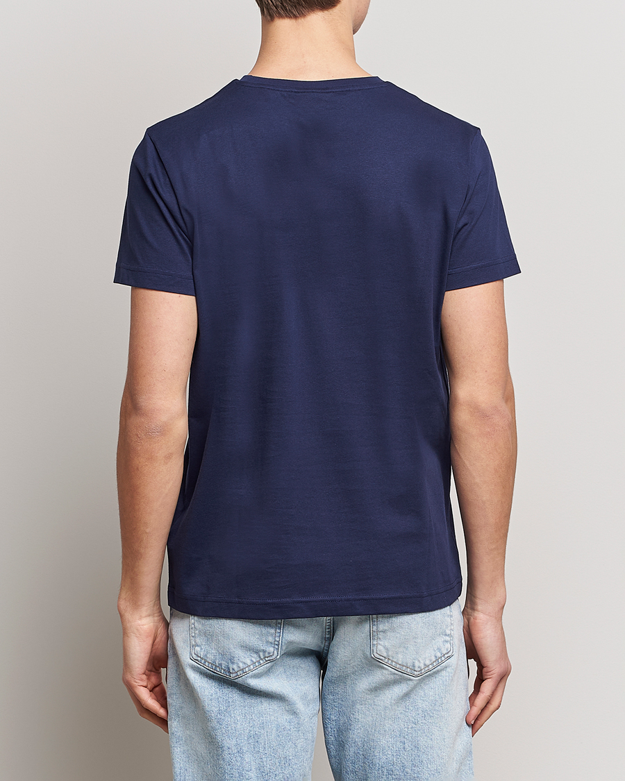 Homme | T-shirts | GANT | Archive Shield Logo T-Shirt Evening Blue