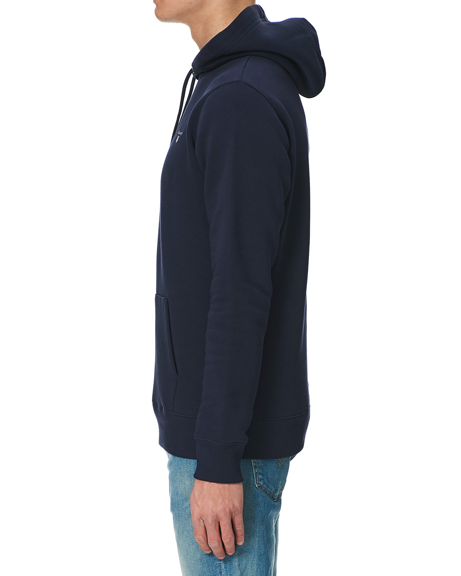 Homme | Pulls Et Tricots | Gant | Original Shield Logo Hoodie Evening Blue