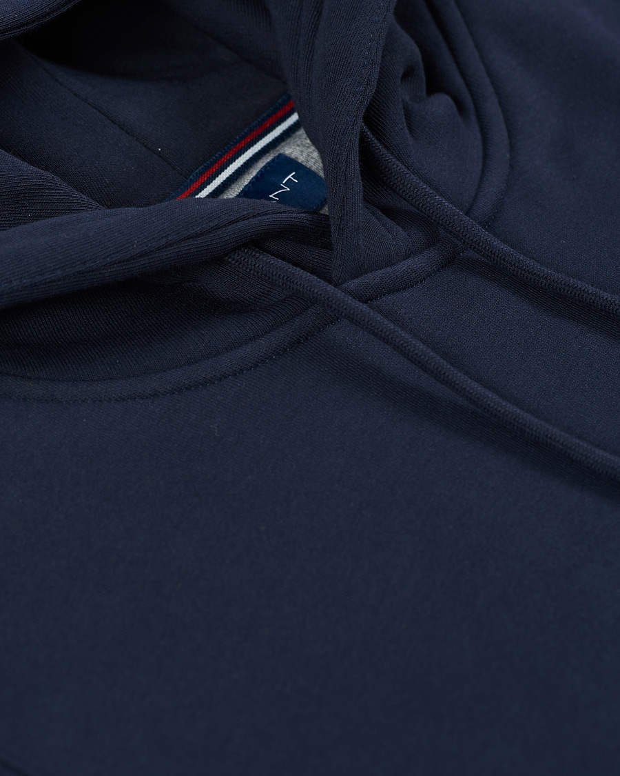 Homme | Pulls Et Tricots | Gant | Original Shield Logo Hoodie Evening Blue