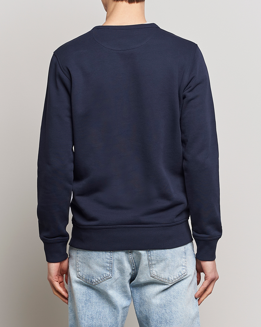 Homme | Pulls Et Tricots | GANT | Archive Shield Crew Neck Sweatershirt Evening Blue