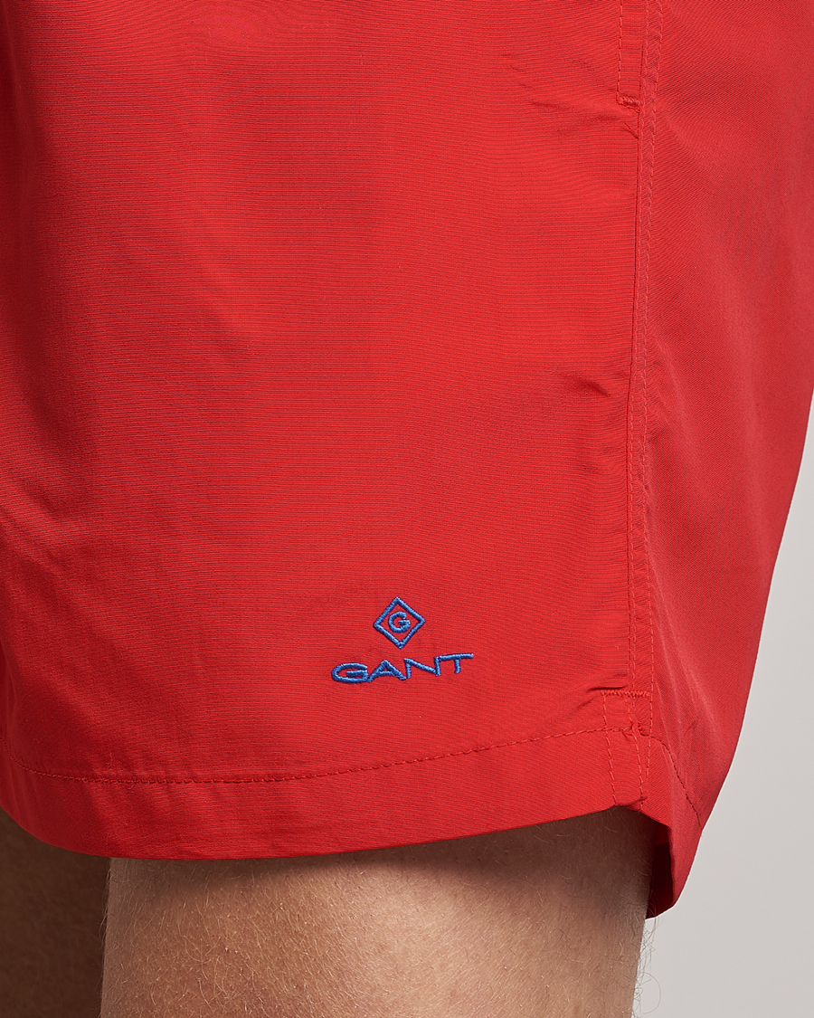 Homme | Maillots De Bain | GANT | Basic Swimshorts Bright Red